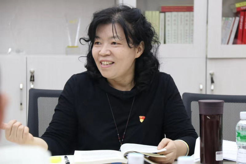 公司党委委员常新萍发言