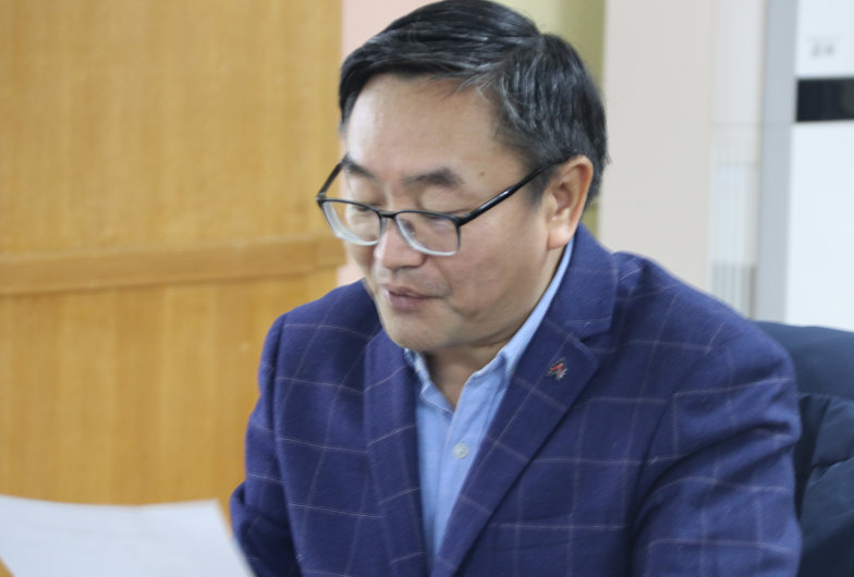 许德金经理主持讲座
