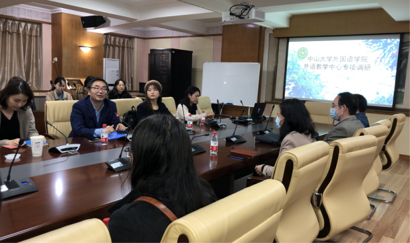 许经理现场解答教师的问题